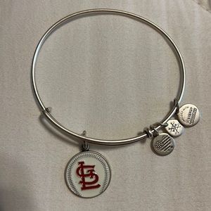 Alex & Ani Silver St Louis Cardinals Bracelet